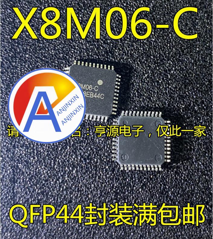 10pcs 100% ο X8M06 X8M06-C QFP44  ũ Ʈѷ